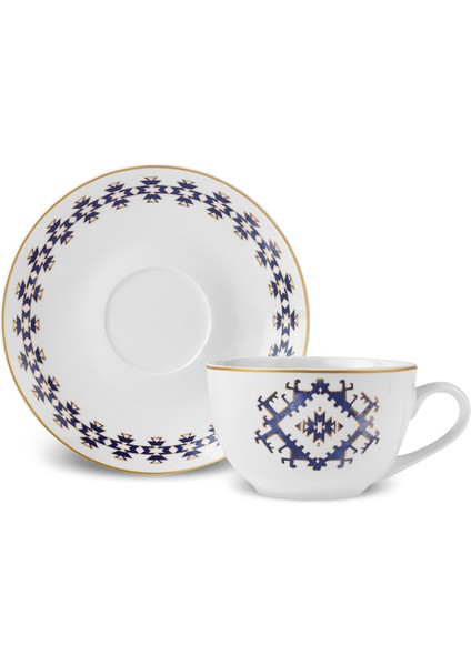 Forever Bone Kilim 26 Parça 6 Kişilik Kahvaltı Takımı