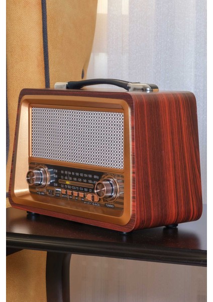 Morrina I Nostaljik Radyo Bluetooth Hoparlör