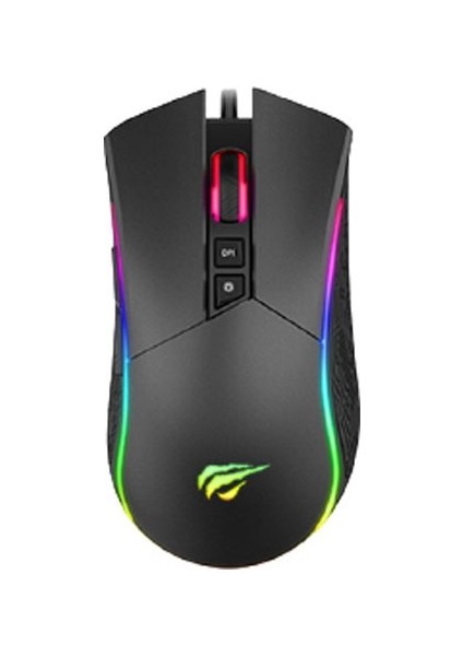 Kablolu Rgb Optik Oyuncu Mouse MS1001