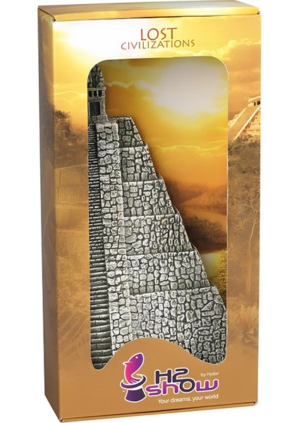 Akvaryum Dekoru Aztek Piramidi 31 x 17 cm