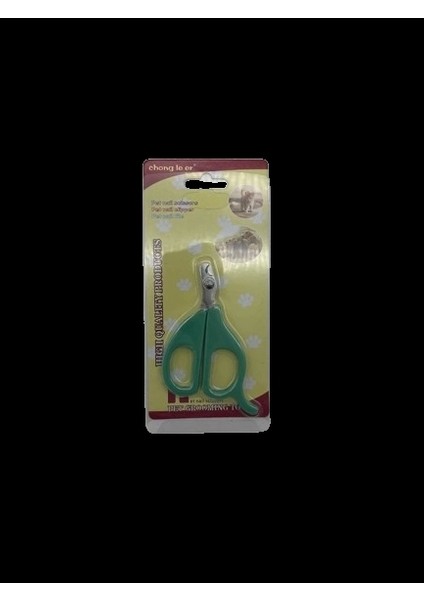 Kedi Köpek Tırnak Makası 8 cm x 5.5 cm Yeşil