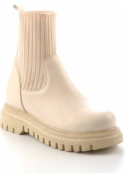 Bej Kadın Bot & Bootie K027920214