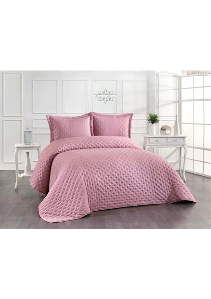 Kıng Cotton Bıocotton Washed Çift Kişilik Yatak Örtüsü Seti ( 240X260 , 50X70 )