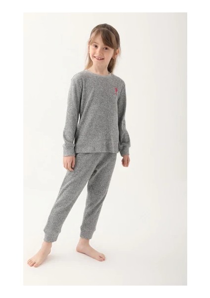 Kız Çocuk Termal Pijama Takım 1640 fiyatları