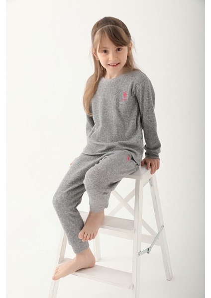 Kız Çocuk Termal Pijama Takım 1640 modelleri