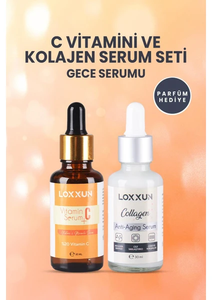 C Vitamini ve Kolajen Serum Seti