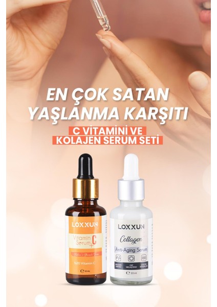 C Vitamini ve Kolajen Serum Seti