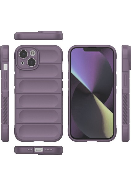 Apple iPhone 15 Kılıf Optimum Lens Çerçeveli Silikon Kapak