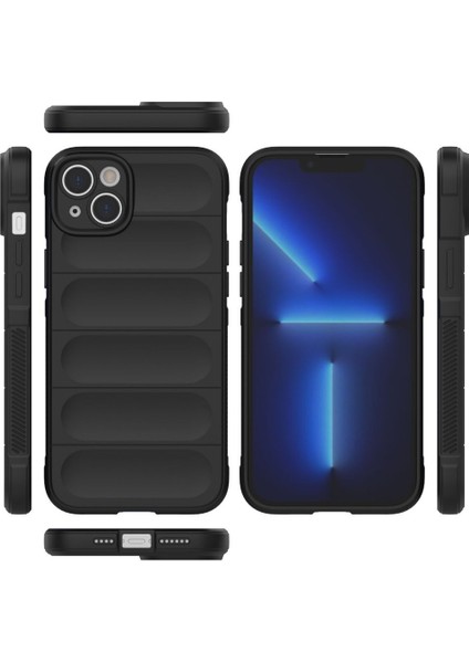 Apple iPhone 15 Kılıf Optimum Lens Çerçeveli Silikon Kapak