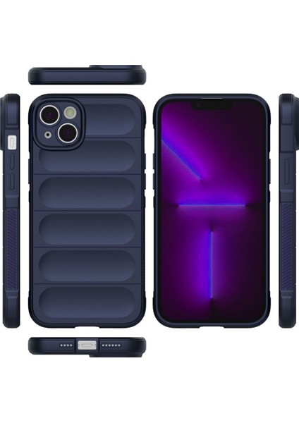 Apple iPhone 15 Kılıf Optimum Lens Çerçeveli Silikon Kapak