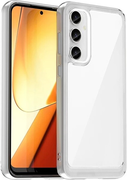 Samsung Galaxy A14 Şeker Renkleri Şeffaf Cep Telefonu Kılıfı (Yurt Dışından)