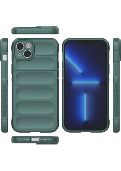 Apple iPhone 15 Kılıf Optimum Lens Çerçeveli Silikon Kapak