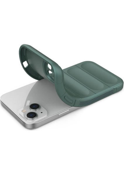 Apple iPhone 15 Kılıf Optimum Lens Çerçeveli Silikon Kapak