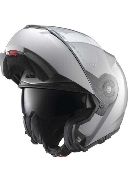 C3 Pro Kask Parlak Gümüş