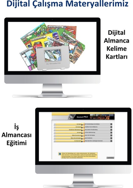 Almanca Eğitim Seti Kelime Öğrenme Sınav Hazırlık Kitap Aile Birleşimi Yds Goethe Testdaf Telc Dsh 3000 Kelime
