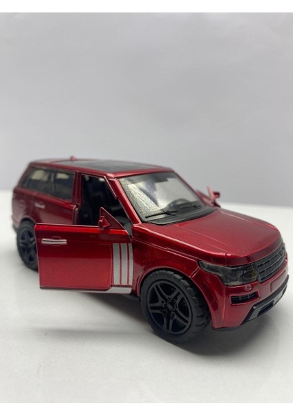 Diecast, Metal Oyuncak Araba Range Rover Jip 12 cm Çek Bırak Model Araç