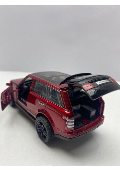 Diecast, Metal Oyuncak Araba Range Rover Jip 12 cm Çek Bırak Model Araç