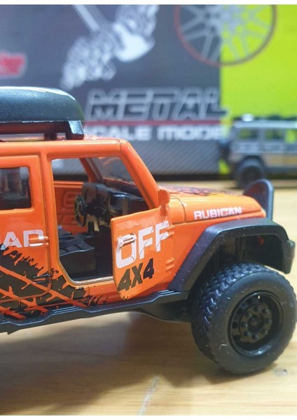 Oyuncak Jip Model Metal Araba Off Road 4x4 Çek Bırak Jeep Hummer , Toyota, Rubicon, Mercedes G 63