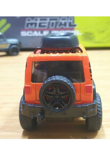 Oyuncak Jip Model Metal Araba Off Road 4x4 Çek Bırak Jeep Hummer , Toyota, Rubicon, Mercedes G 63