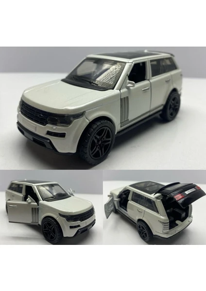 Die Cast Metal Range Rover Jip 12 cm Oyuncak Araba Çek Bırak Model Araba Kapı Bagaj Açılır