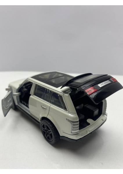 Die Cast Metal Range Rover Jip 12 cm Oyuncak Araba Çek Bırak Model Araba Kapı Bagaj Açılır