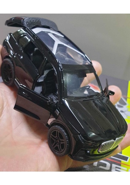 Metal Model Araba Ix Bmw Jip X7 Çek Bırak Oyuncak I x 12 cm