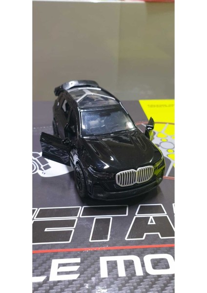 Metal Model Araba Ix Bmw Jip X7 Çek Bırak Oyuncak I x 12 cm