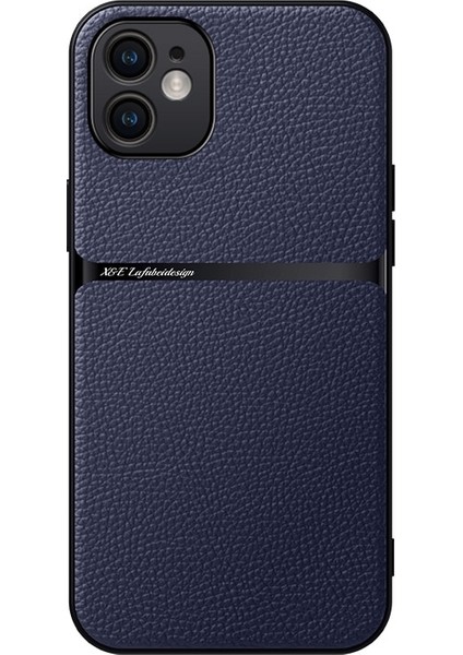 iPhone Xs Lychee Desenli Manyetik Çekim Cep Telefonu Kılıfı (Yurt Dışından)