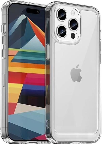 iPhone 15 Pro Şeker Renkleri Şeffaf Cep Telefonu Kılıfı (Yurt Dışından)