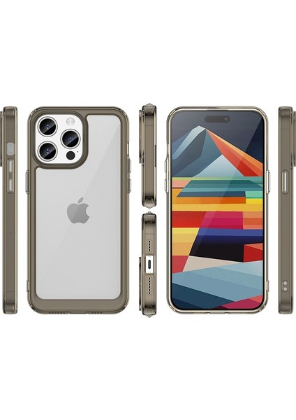 iPhone 14 Plus Şeker Renkleri Şeffaf Cep Telefonu Kılıfı (Yurt Dışından) fiyatları