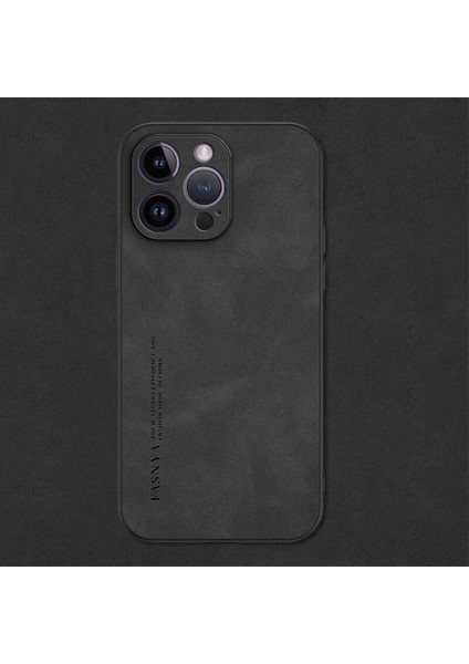 iPhone 12 Mini Hafif Lüks Pu Deri Cep Telefonu Kılıfı (Yurt Dışından)