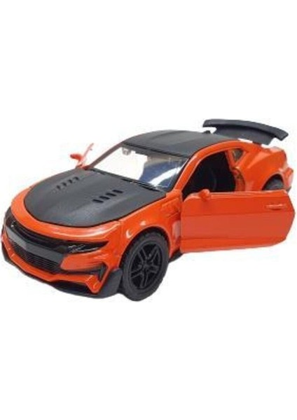 12 cm Çek Bırak Oyuncak Metal Araba Kapıları Açılır Chevrolet Camaro Zl1 fiyatları