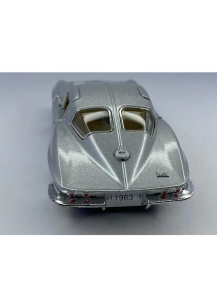 Oyuncak Metal Corvette 1963 Sting Ray Çek Bırak Araba