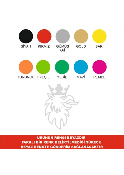 Horoz Kral Sticker