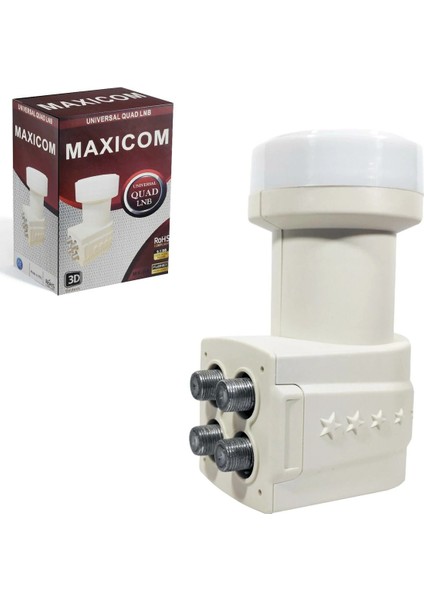 4'lü 3D Destekli Full Hd Lnb