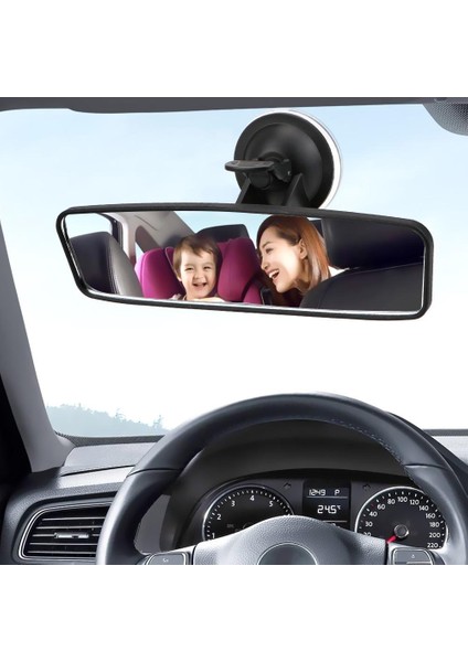 Iç Dikiz Ilave Ayna 240 - 270 mm 360 Derece Ayarlı Vantuzlu fiyatları