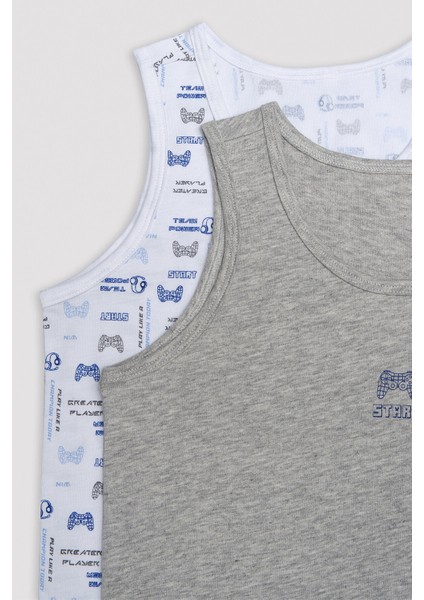 Erkek Çocuk Game Çok Renkli 2li Cami Atlet fırsatları