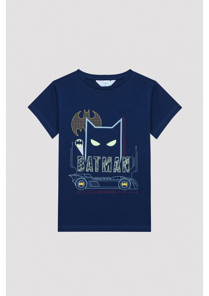 Erkek Çocuk Batman Çok Renkli Pijama Takımı