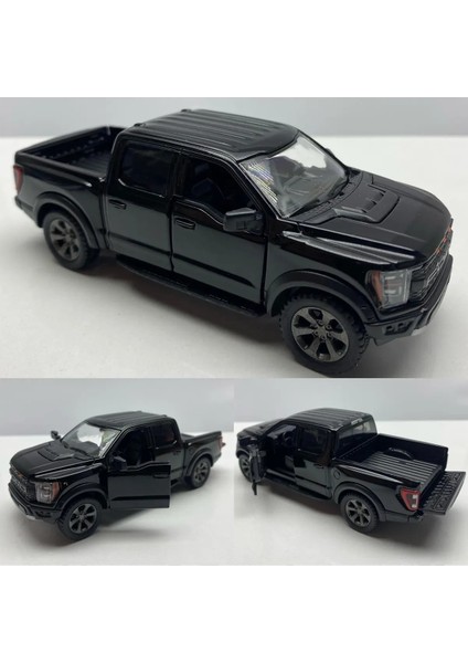 Diecast Ford F-150 Raptor Çek Bırak 12 cm Metal Model Oyuncak Lisanslı Araba