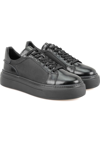 Richard Siyah Erkek Günlük Deri Ayakkabı