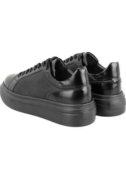 Richard Siyah Erkek Günlük Deri Ayakkabı indirimleri