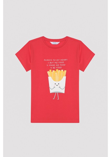 Çocuk Ketcup&fries Çok Renkli 2li Pijama Takımı