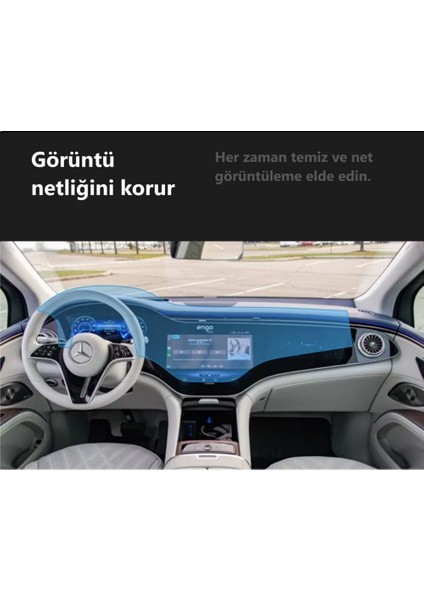 Mercedes Eqs 450 Ekran Koruıyucu Şeffaf Nano Tam Kaplama