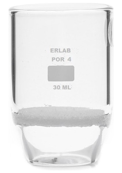 Gooch Kroze 30 ml Por. 4 - Cam Sinter Filtreli Kroze