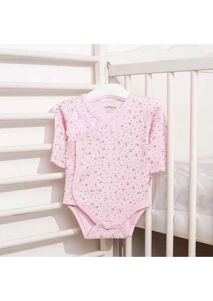 Jakarlı Flowering Theme Kruvaze Bebek Body 57022