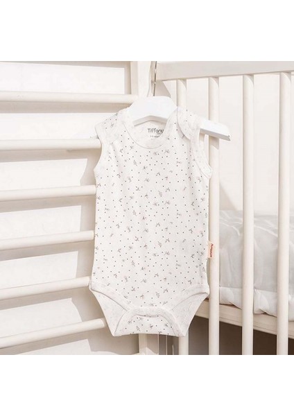 Jakarlı Flowering Theme Bebek Atlet Body 57009