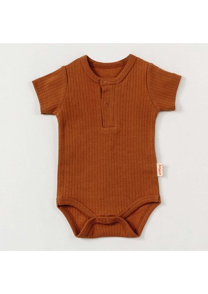 Wheat Theme 2'li Yarım Kollu Bebek Body 53008