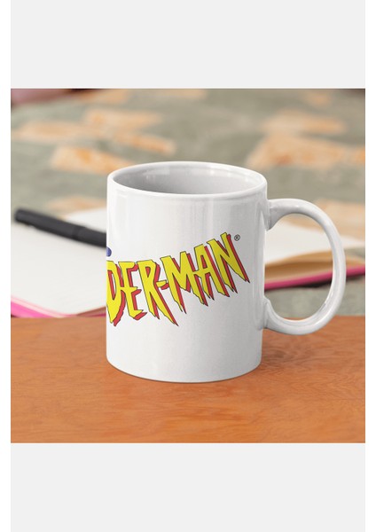 Spiderman Yazılı Kupa Bardak