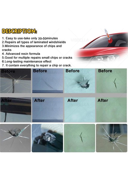 Yeşil Stil Araba Ön Cam Tamir Takımı Hızlı Düzeltme Araba Kırık Cam Ön Cam Onarım Aracı Kiti Reçine Mühürleyen Dıy Otomatik Pencere Ekran Parlatma (Yurt Dışından) fırsatları
