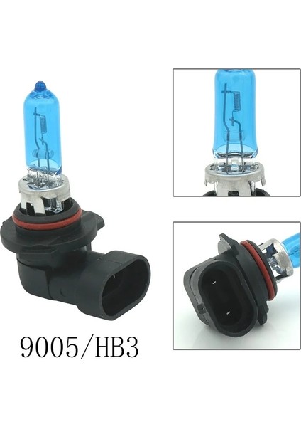 9005 Veya Hb3 2 Adet H1 H3 H4 H7 H11 Hbw 6000K Süper Parlak Beyaz Araba Işık Halojen Lamba Ampulü Araba Styling Far Sis Farları (Yurt Dışından)